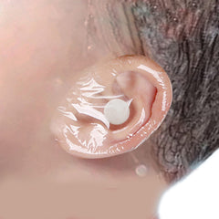 saicheek 20-pack packaging featuring baby ear covers for bath and swim protection.