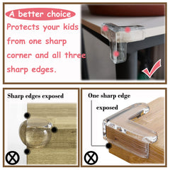saicheek baby-proofing corner protectors packaging ready to install