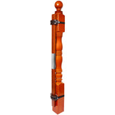 Salcod banister mounting kit with wood base protects banisters during installation