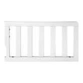 Salcod Toddler Crib Guardrail on Dream On Me fit illustrates secure sleep transition.