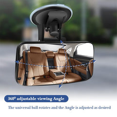 Salior car mirror made of ABS for durable, shock-resistant use on rough roads