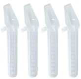 Sandhill Tools calibrated medicine spoon front view shows 10 ml markings for accurate dosing.