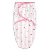 SANDJEST baby swaddle blanket cherry wearable sleep sack for secure newborn comfort