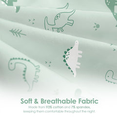 SANDJEST baby swaddle stripe pack2 front view offers cozy design