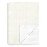 SANDJEST Butter blanket on a crib, soft and breathable for naps.