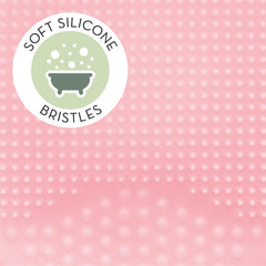 S&T INC. suction cup handle attached to tile for secure grip and quick drying.