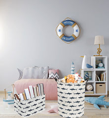 Sanjiaofen kids laundry hamper open view shows easy loading