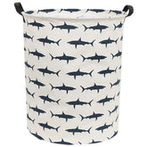 Sanjiaofen kids laundry hamper with shark pattern adds playful storage