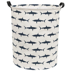 Sanjiaofen kids laundry hamper with shark pattern adds playful storage