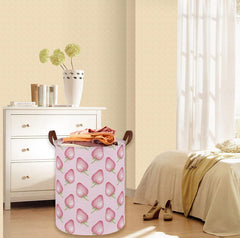 Sanjiaofen waterproof-lined laundry bin keeps clothes contained and easy to wipe clean