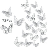 SAOROPEB 3D butterfly wall stickers Style 1, 3in, adds playful charm to kids' rooms.