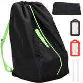 Saranna car seat travel bag front view showcasing durable 420D Oxford fabric for travel protection