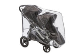 SASHA'S rain cover for City Select Double fits securely for weather protection.