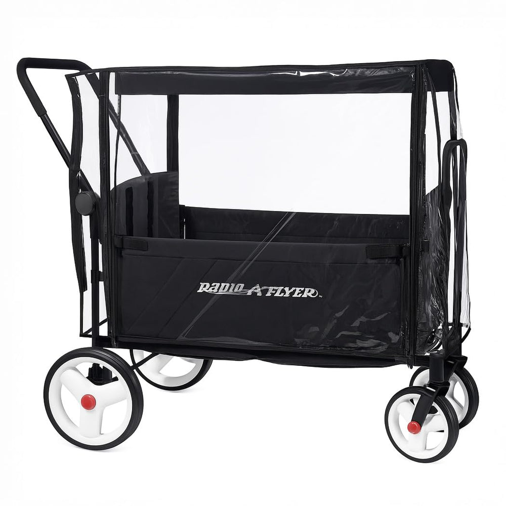 SASHA'S rain cover for Radio Flyer stroller wagon with full coverage for dry protection