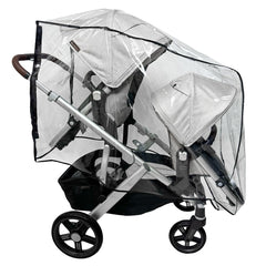 SASHA'S rain cover for Vista Double, front view showing full coverage for weather protection.