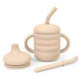 SASSIE KIDZ Vaanshie first-stage spout cup supports gentle bottle transition for infants.