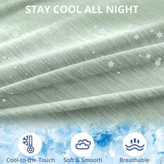 Sasttie cooling pillow cover zipper detail highlights easy installation and secure protection