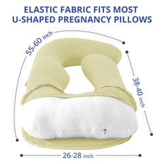 Sasttie pillow cover with two-way zipper for easy installation.