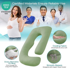 Sasttie pillow down-alternative 7lbs filling balances support and plushness