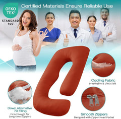 Sasttie down-alternative filling 7 lbs balancing support and plushness