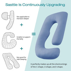 Sasttie removable cover with zipper for easy washing