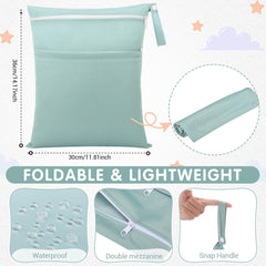 SATINIOR wet dry bag features waterproof TPU protection for moisture-heavy days