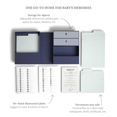 Savor archival-files acid-free; protects birth documents for safe long-term storage