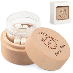 Sbarklo Tooth Fairy Box lid 3D tooth showcases playful design for bedtime keepsakes