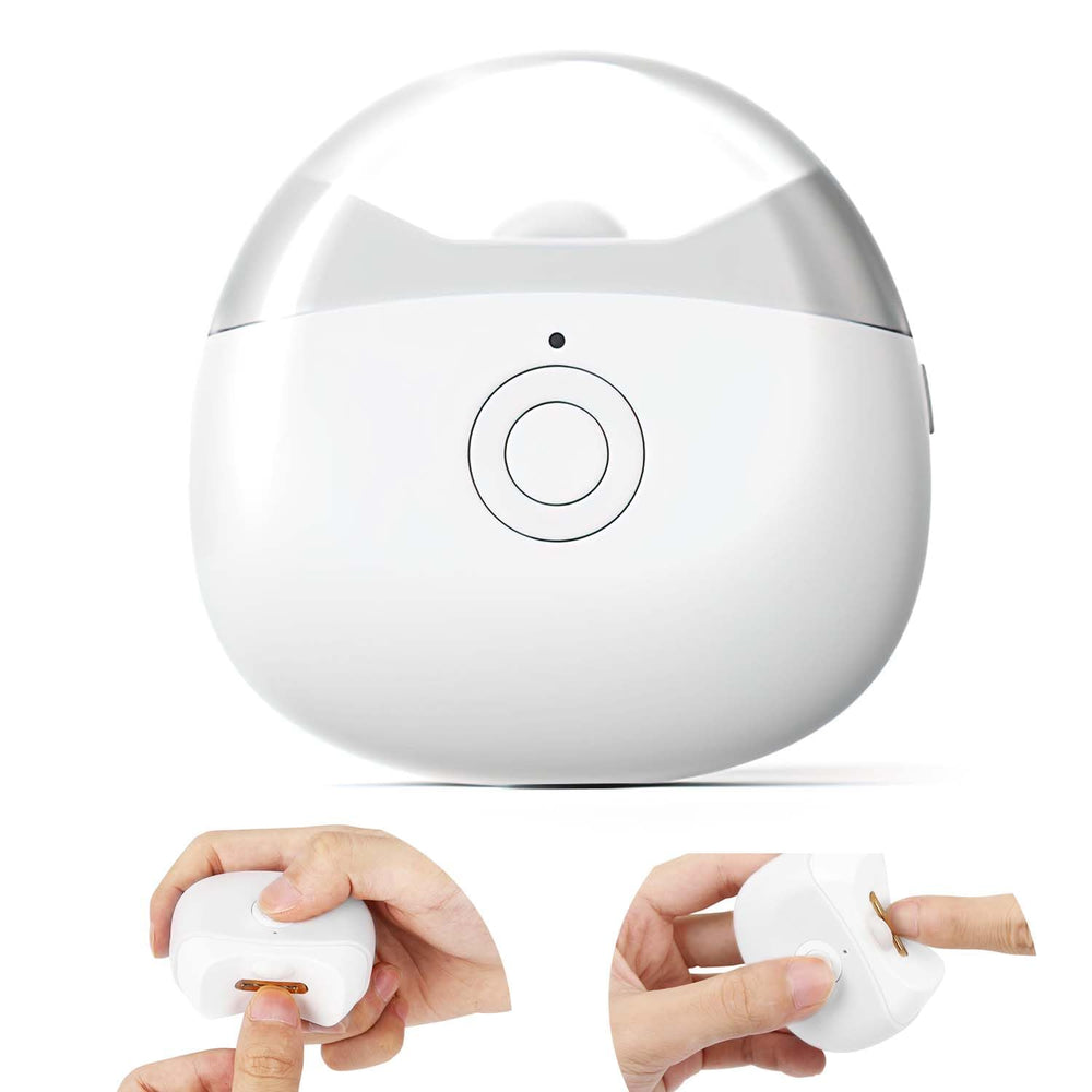 SCAIKTIG nail clipper with LED light front view for precise grooming