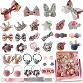 Scettar baby hair clips pink bows secure soft toddler hairstyles with gentle grip