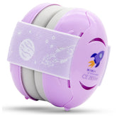 Schallwerk Mini+ baby ear muffs closeup for gentle comfort and reduced noise exposure.