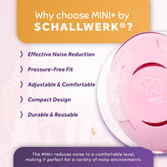 Schallwerk Mini+ used at concerts and parades to keep sensitive ears comfortable
