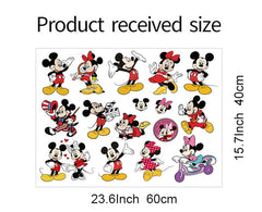 SchwartsCount mouse wall decals collection easy to apply on smooth walls
