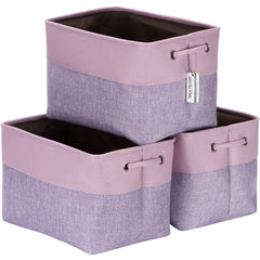 Sea Team 3-pack storage baskets in-assembly showing large 15x10x10 for organized space