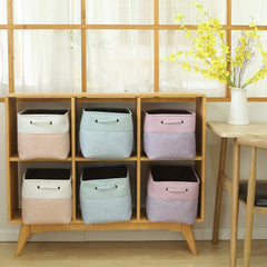 Sea Team basket with handles demonstrates easy transport and collapsible storage