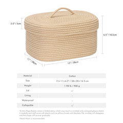 Sea Team khaki storage basket in a cozy room adds warm, stylish organization.