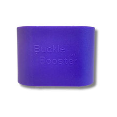 SEAT BELT EXTENDER PROS Buckle Booster side view shows raised receptacle for smooth click