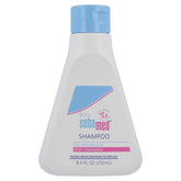 SEBAMED Baby Shampoo bottle shows gentle cleansing for delicate baby hair and scalp