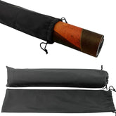 Secfanya gaming playmat bag opened, waterproof protection during transport.