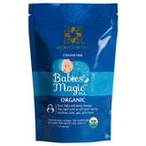 Secrets of Tea Babies' Magic Tea bottle pour for gentle colic relief and calm evenings.