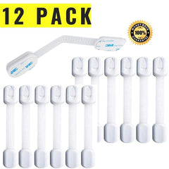 Replacement 3M adhesive pads for Secure Home locks support reuse without surface damage.
