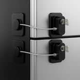 SECUIX 2Pcs fridge lock with keys – childproofing refrigerators for safer kitchens
