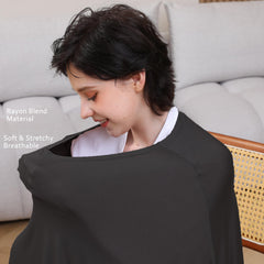Seejoy nursing cover privacy in public for discreet breastfeeding moments.