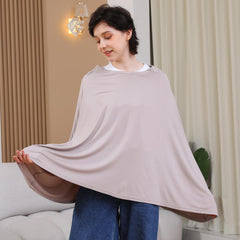 Seejoy rayon soft fabric offers breathable comfort for mom and baby during feeding.