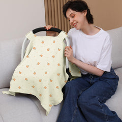 Seejoy universal stroller cover cherry design protects baby on the go