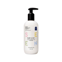 SEEN Baby 2-in-1 bottle with fragrance-free formula for sensitive skin
