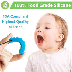 Seeway chew necklace worn by child supports focus and self-regulation during activities.