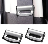 Segrehy seat belt adjuster clip front view for enhanced driving comfort