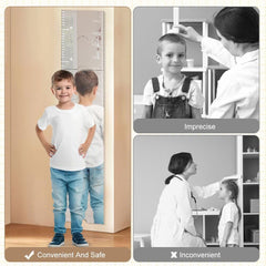 SEILETOO Growth Chart Mirror moments letters capture milestones with style.