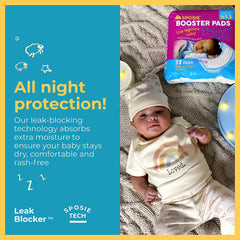 Select Kids diaper booster N-3 close-up of absorbent core supports overnight and day use